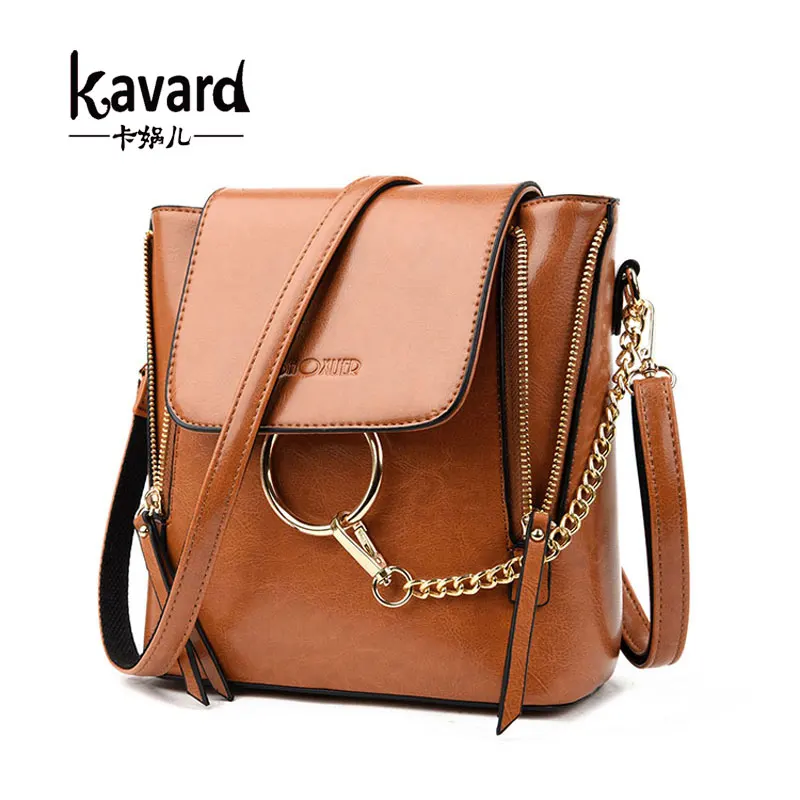 

New fashion shoulder bags for women 2016 pu leather shoulder bag with chain female pu leather crossbody bag women ring bags sac