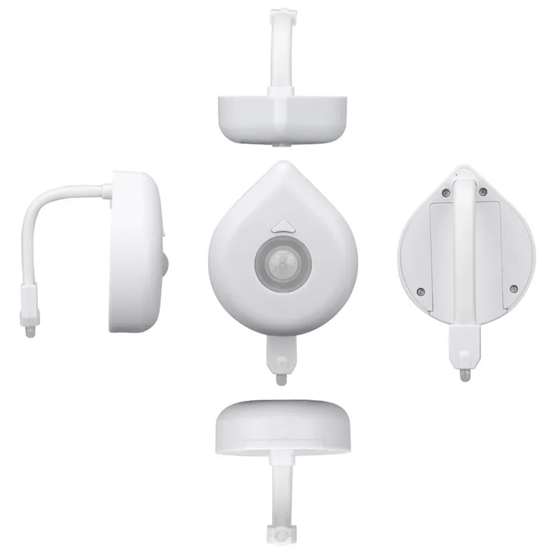 Toilet Night Light Body Sensing Automatic LED Motion Sensor Night Lamp Toilet Bowl Bathroom Light #2y30 (5)