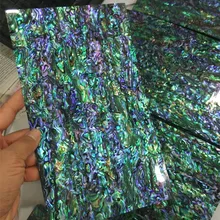 Ламинат класса AAA из Новой Зеландии paua abalone с черной спинкой для музыкального инструмента и деревянной инкрустации 10 шт./партия