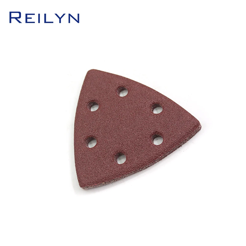 Reilyn Новый треугольный лоток для наждачной бумаги искусственная бумага 20