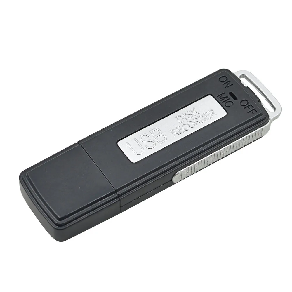 Profession 8GB Digital USB Voice Recorder Mini Dictaphone WAV Audio Recording Pen MP3 Music Format U Flash Gravador de voz