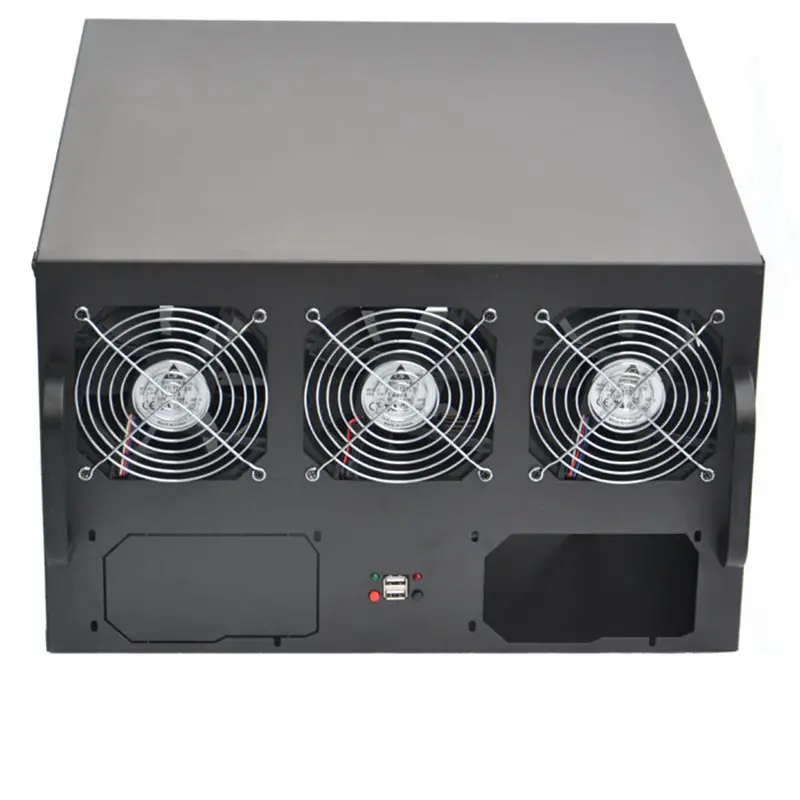Dual ATX PSU 6U GPU Bitcoin Mining Rig Server Case usb miner rig frame Chassis cabinet Ethereum miner crypto BTC Mmcoin XMR Dual ATX PSU 6U GPU Bitcoin Mining Rig Server Case usb miner rig frame Chassis cabinet Ethereum miner crypto BTC Mmcoin XMR
