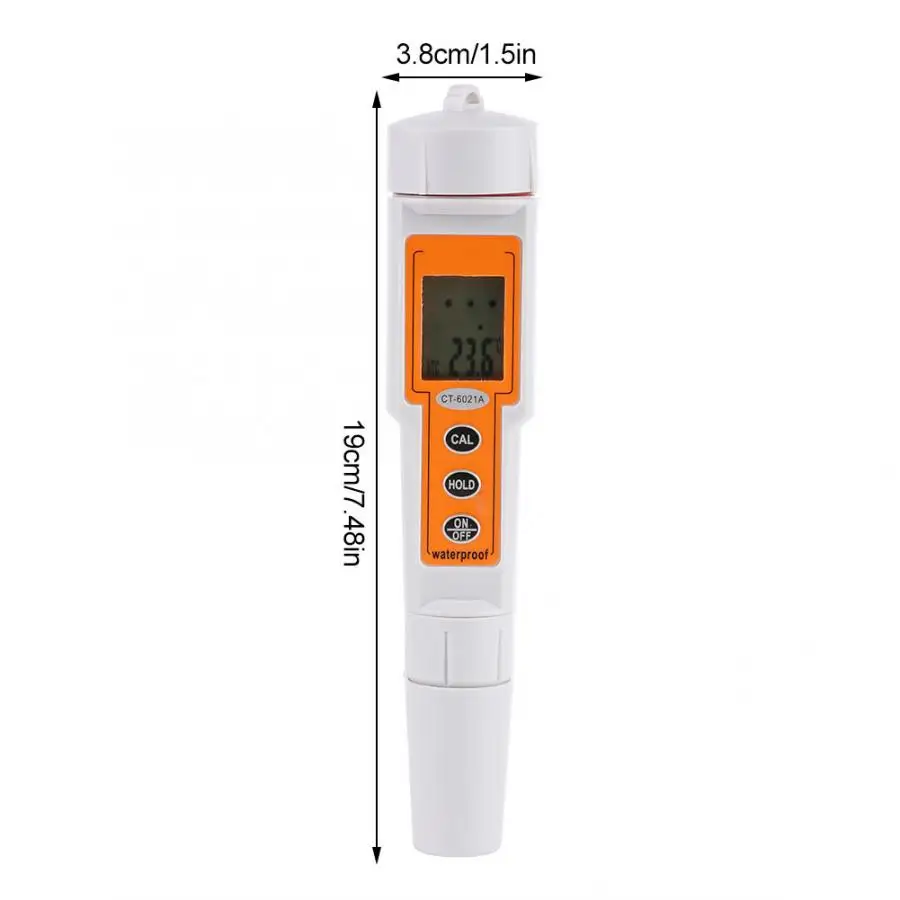 Aquarium Test Water Quality Tester Purity Test Pen 2 in 1 Portable Digital PH TEMP Meter Water Quality Tester Purity Test Pen