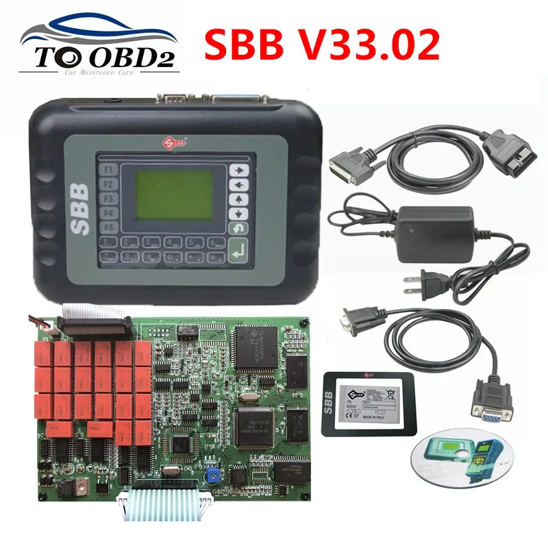 

SBB V33.02/V46.02 Key Programmer Update Of SBB V33.02 /V46.02 New Immobilizer Transponder Car Sbb Key Programmer Multi-languages
