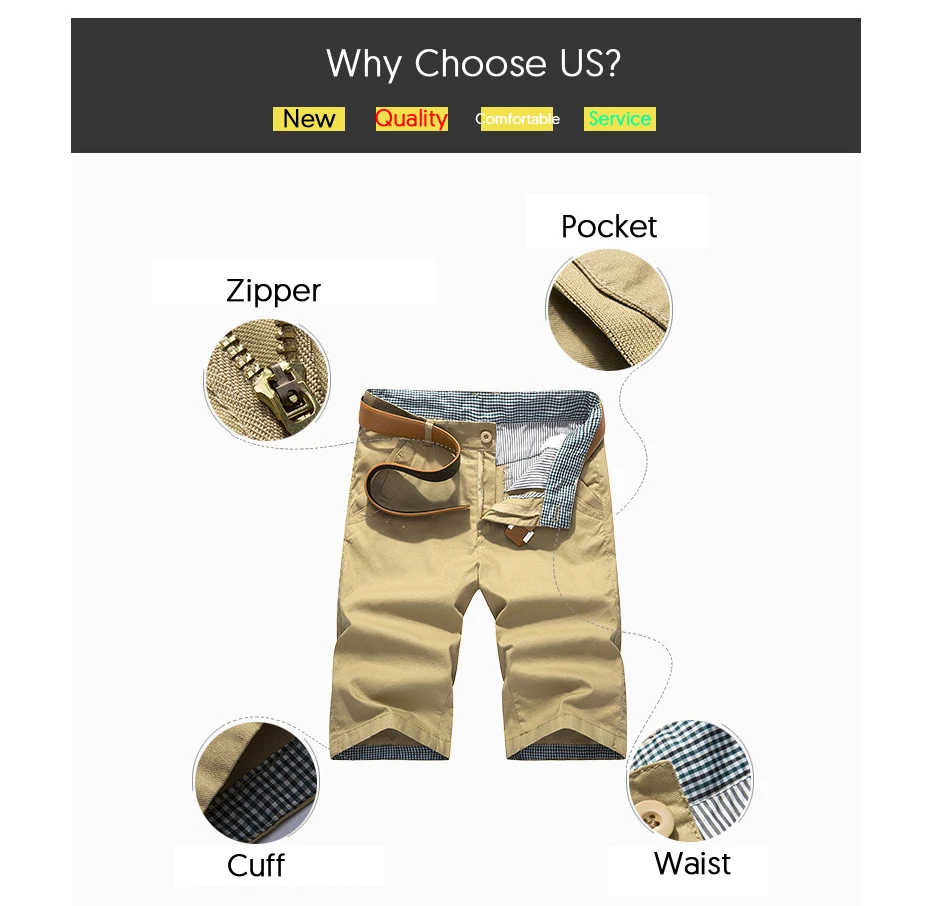 shorts men cotton