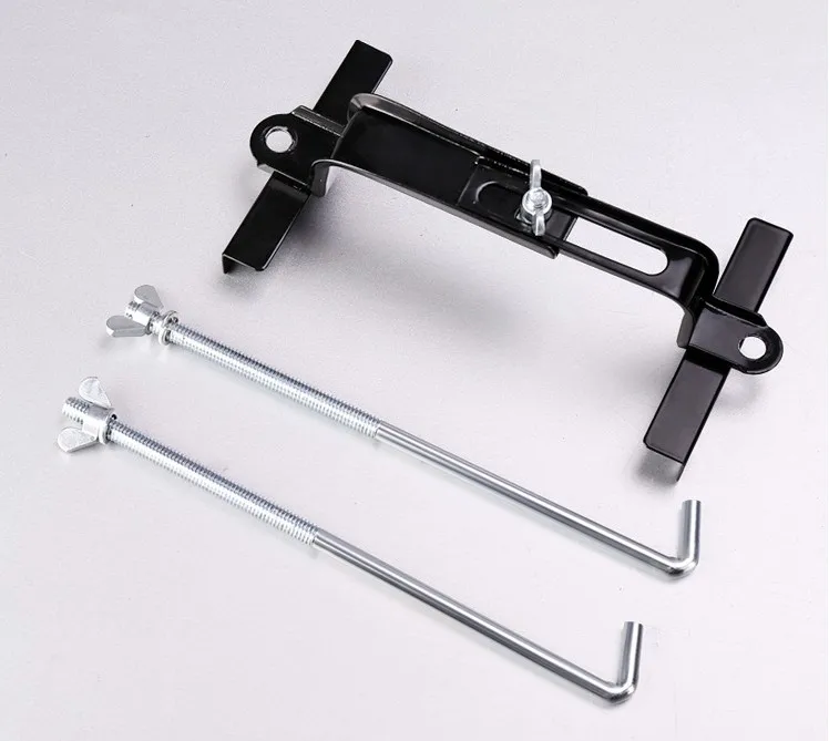 

1pc Car Van Battery Retaining Holding Clamp Bracket 275mm with Bolt Tie Hold Down Kit Set