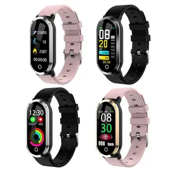 

T1 Smart Watch Heart Rate Monitor Blood Pressure Fitness Tracker Bracelet Men Women Waterproof Clock Smartwatch for IOS Android