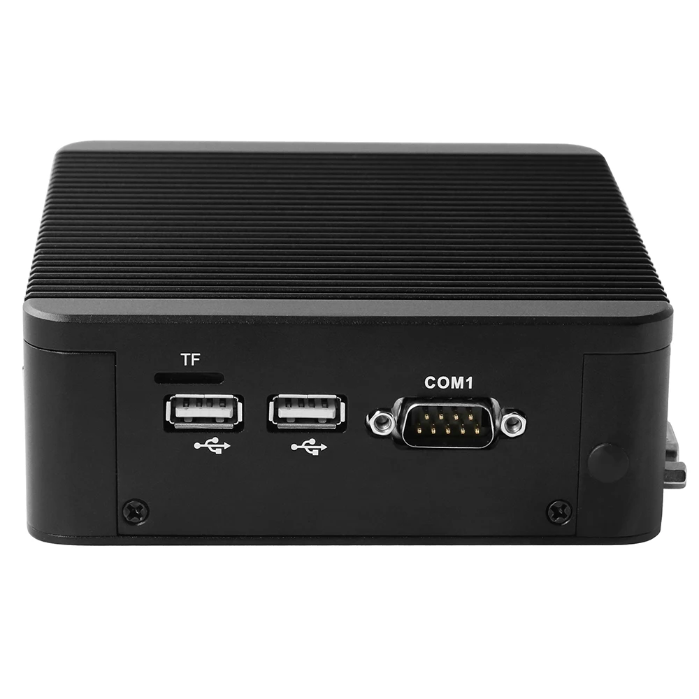 Причастником N6 Nano PC Mini Pc с 4-ядерным процессором intel Celeron J1900 2,0 ГГц 2 * intel i211-AT Lan на борту встроенный 4 ГБ оперативной памяти