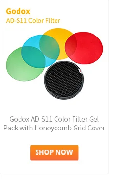 Godox Фотография Аксессуары AD-S9 Snoot с Honeycomb сетки для WITSTRO Speedlite Flash AD180 AD360