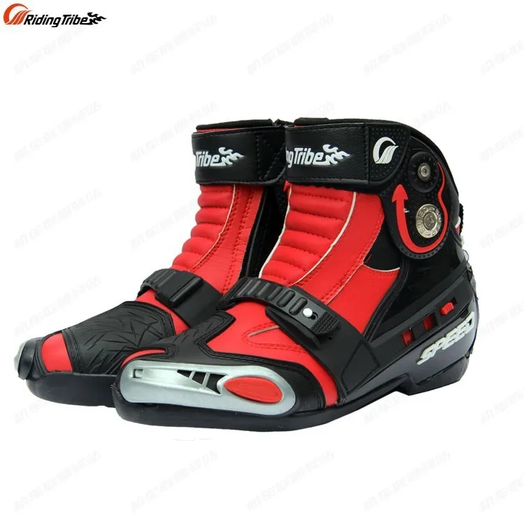 Классические ездовые кожаные ботинки для езды на мотоцикле ATV; короткие ботинки для езды по бездорожью; ботинки для мотокросса и гонок; мотоциклетная обувь