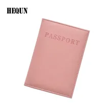 Hot Sale Fashion Leather Passport Cover Women Travel Ticket Passport Case High Quality Passport font b