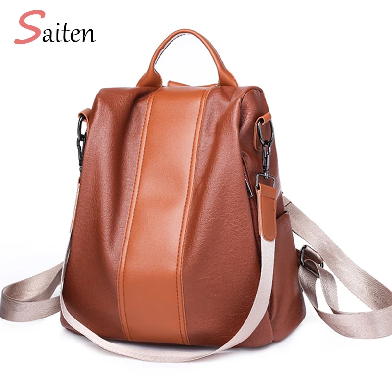 New Ladies PU Leather Backpacks For Teenage Girl2018 Fashion Mochilas Femininas School Back Pack Women Brand Anti Theft Backpack New Ladies PU Leather Backpacks For Teenage Girl2018 Fashion Mochilas Femininas School Back Pack Women Brand Anti Theft Backpack