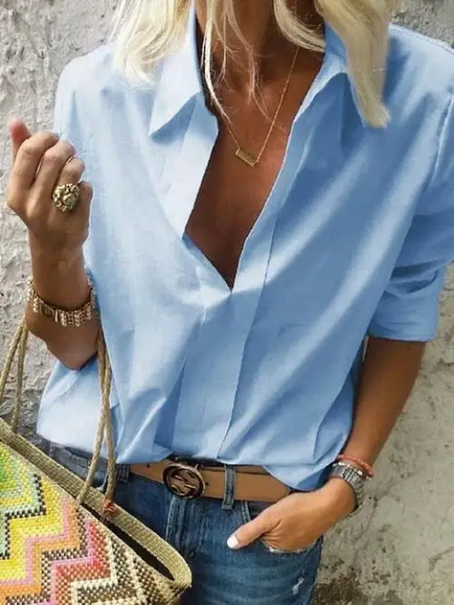 

ladies tops vintage plus size tops streetwear women blouse polyester casual mama long sleeve shirts korean fashion 2019 new