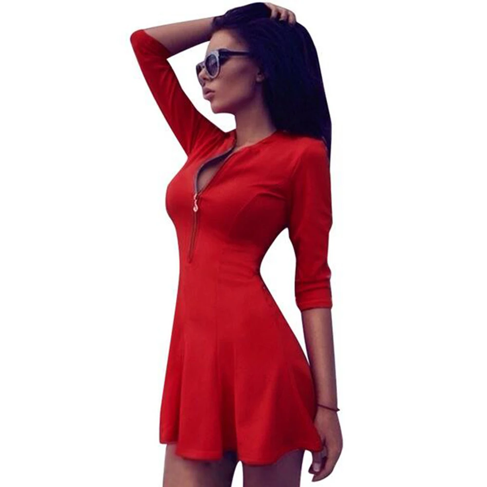 Colorful Apparel Fashion font b Women b font Party font b Dress b font Casual Spring