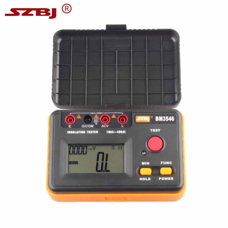

SZBJ BM3546 2500V dual display digital insulation resistance tester Digital Megger Insulation Tester