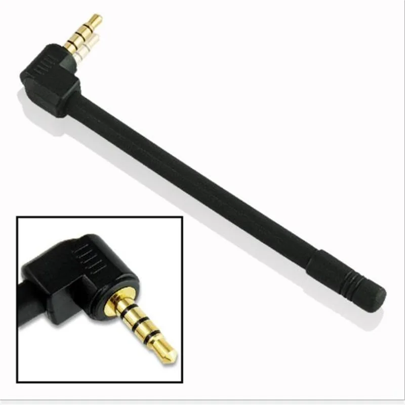 

external FM antenna telescopic antenna 3.5mm audio interface radio antenna for mobile phones