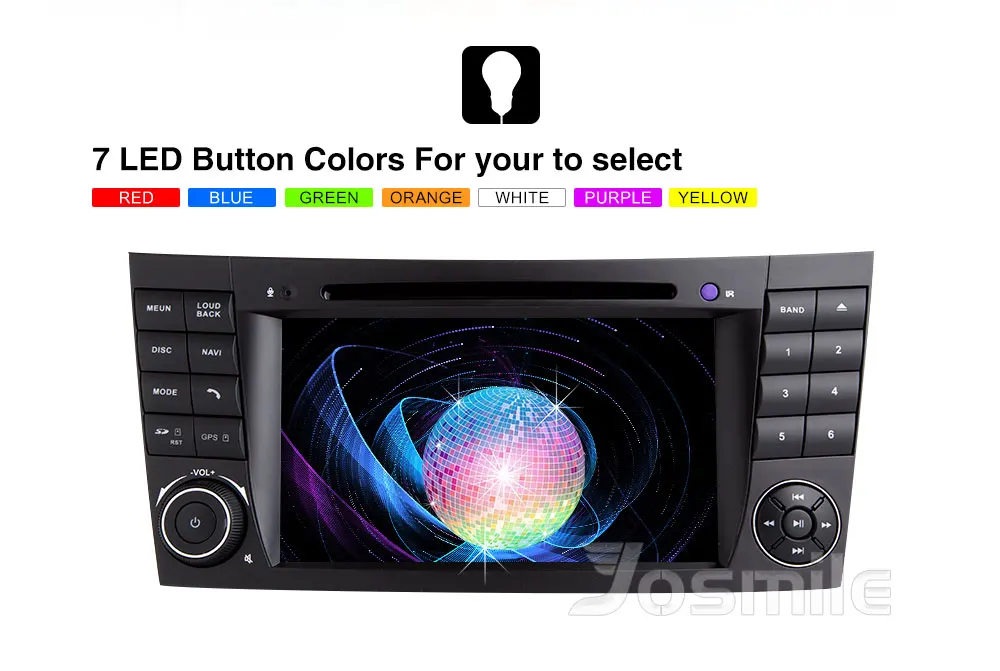 Sale 2 Din Car DVD Player For Mercedes W211 E320 W219 W463 CLS350 CLS500 CLS55 E200 E220 E240 E350 Radio Multimeida GPS Navigation 15