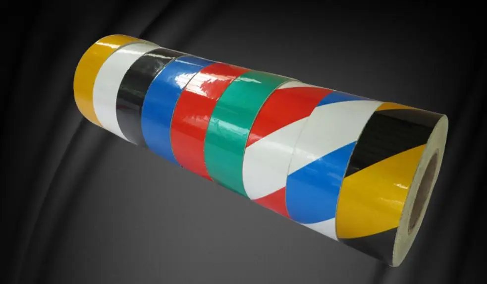 45meters, Width 10cm Low reflective traffic warning color adhesive tape, safety equipment warning tape with glue, 45meters, Width 10cm Low reflective traffic warning color adhesive tape, safety equipment warning tape with glue,