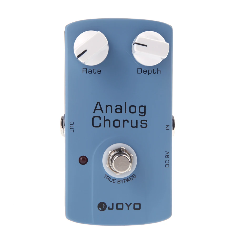 JOYO JF-37 аналоговый Хор педаль эффектов для электрогитары с истинным обхода - Цвет: Синий