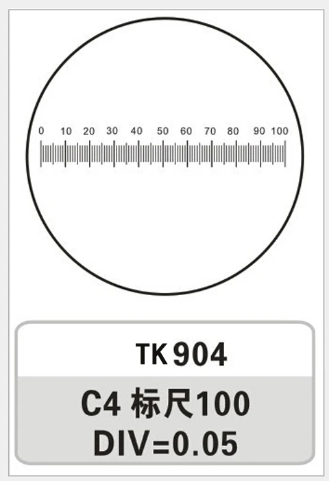 0,05 мм Стеклянная шкала скольжения измерительный микроскоп калибровка микрометра для столик микроскопа окуляра объектива