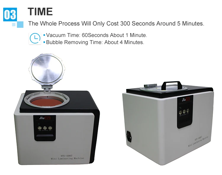 9TU-S007 LCD Touch Screen Repair Automatic Bubble Removing Machine  (5)