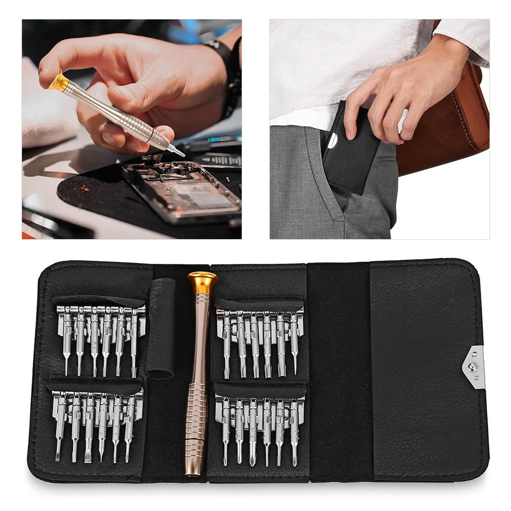 25 in 1 Screwdriver Set First aid Kit Repair Opening Tools Pentalobe
