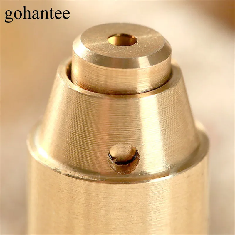 Gohantee охотничий Boresighter 45 ACP картридж Видимый медный красный точечный лазерный прицел в форме пули Диаметр Sighter пистолет Латунь Boresighter