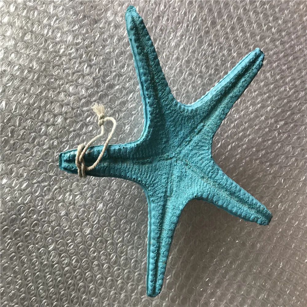 Средиземноморский стиль старый полированный пять пальцев Shantou Морская звезда домашний декор Настенное подвесное украшение на стену искусственная Морская звезда из смолы