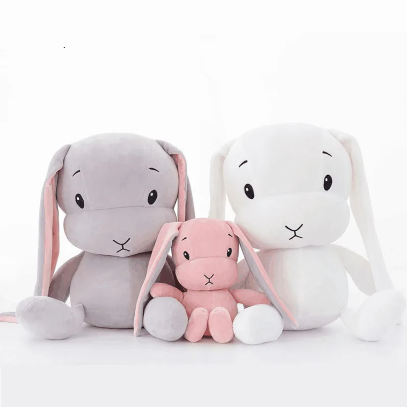

Newborns Baby Pillow Room Decoration Plush Toys Infant Kids Rabbit Baby Bedding sleep toys doll For Boy Gift baby room