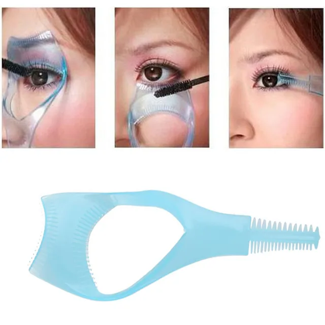 10pcs 3 in 1 mascara eyelash brush curler lash comb mascara eyelash brush