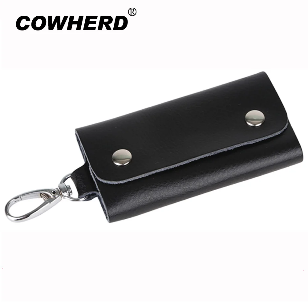 nice and good Hot Men&Women's Fashion Genuine Cow Leather Keys Holder Wallet Key chain Bag,Promotion Gifts,LK001