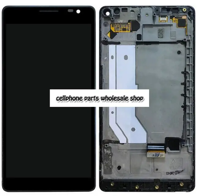 

Amoled For Microsoft Lumia 950XL Lcd Screen Display WIth Touch Glass Digitizer With Frame Assembly Replacement Parts