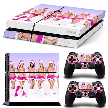 

Sexy Girl PVC Protection Decal Skin Cover Case Sticker For PS4 Playstation 4 Console+2 Controllers Skin