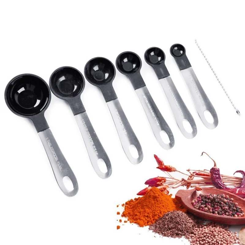 

5pcs/set Measuring Spoon For Baking Coffee Tea Measure Tool Baking Tool Kitchen Accessories