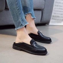 Весенние кроссовки; женская обувь; женские туфли-оксфорды без застежки; повседневная обувь на плоской подошве из искусственной кожи с пряжкой; туфли на плоской платформе; женские лоферы