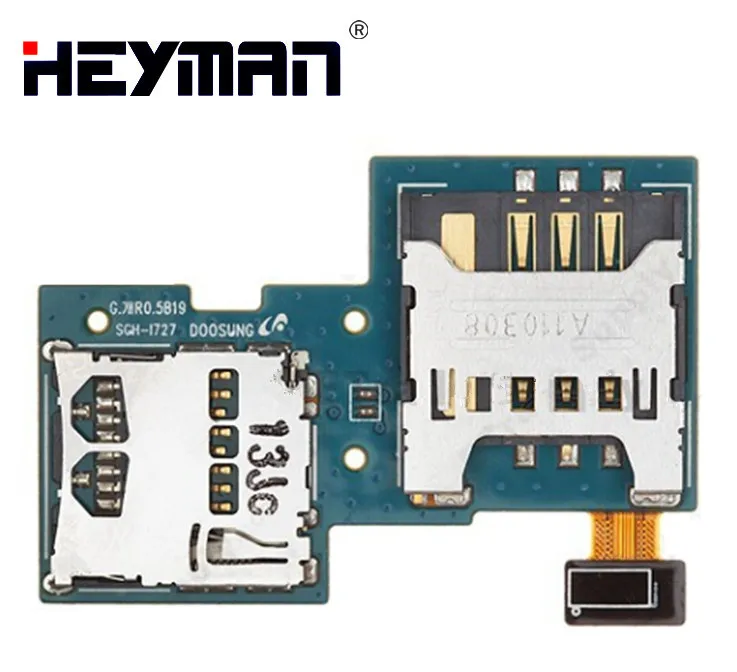 

Circui board for Samsung Galaxy S II S2 Skyrocket SGH-I727 SIM Card and SD Card PCB Board flat cable Replacement parts
