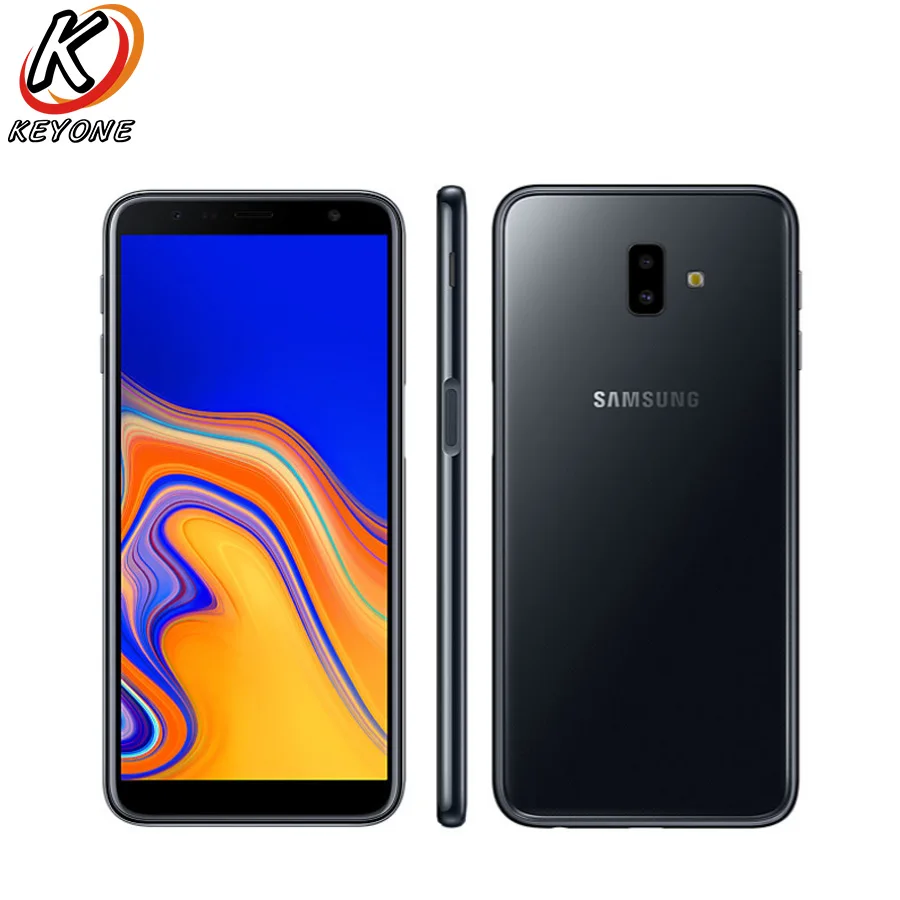 samsung Galaxy J6+ J610F-DS J6 Plus 4G LTE мобильный телефон 6," 3 ГБ ОЗУ 32 Гб ПЗУ Android 3300 мАч боковой телефон с отпечатком пальца