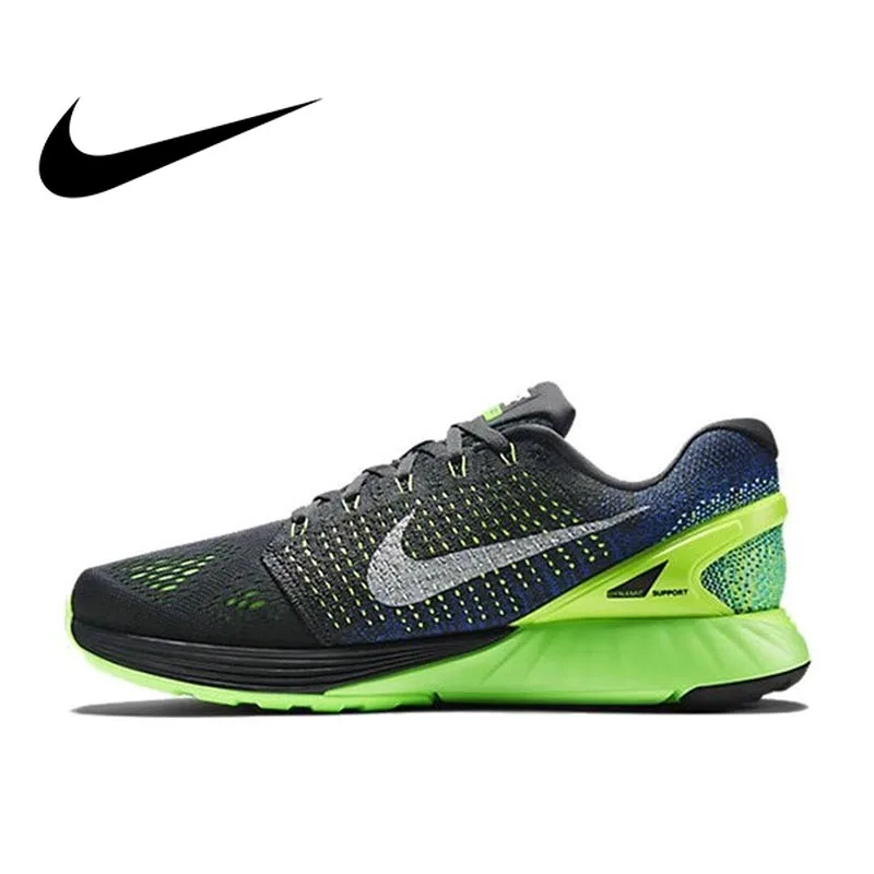 

Genuine Authentic Nike LUNAR Glide 7 Men's Mesh Light Running Shoes Sneakers Outdoor Walking Jogging Breathable Shoes Leisure