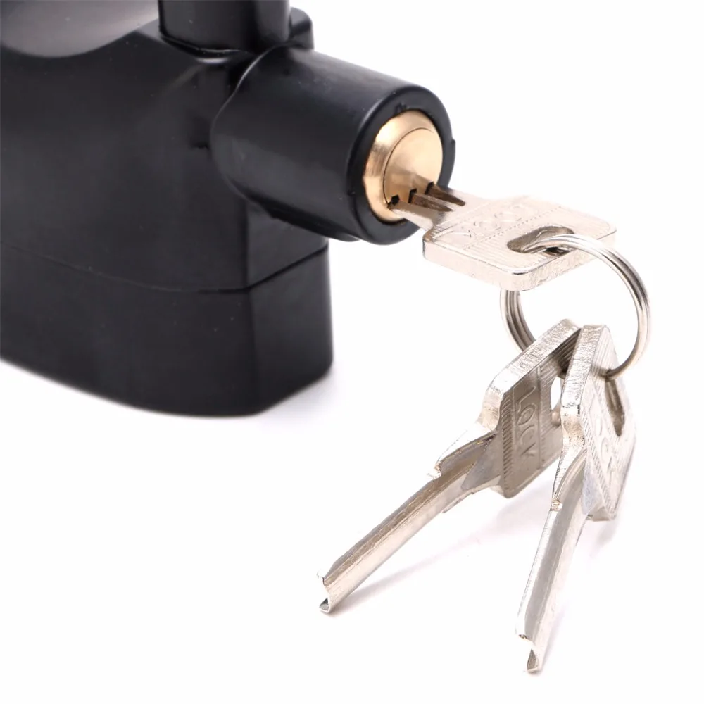 Водонепроницаемый замок сирена для мотоцикла велосипеда с коротким светом|lock for
