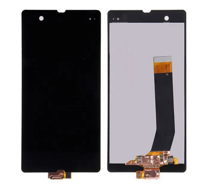 Ceny L36H wyświetlacz lcd do sony Xperia Z wyświetlacz L36h L36i C6606 C6603 C6602 C6601 C660X wyświetlacz ekran dotykowy Digitizer dla sony z c6603 lcd