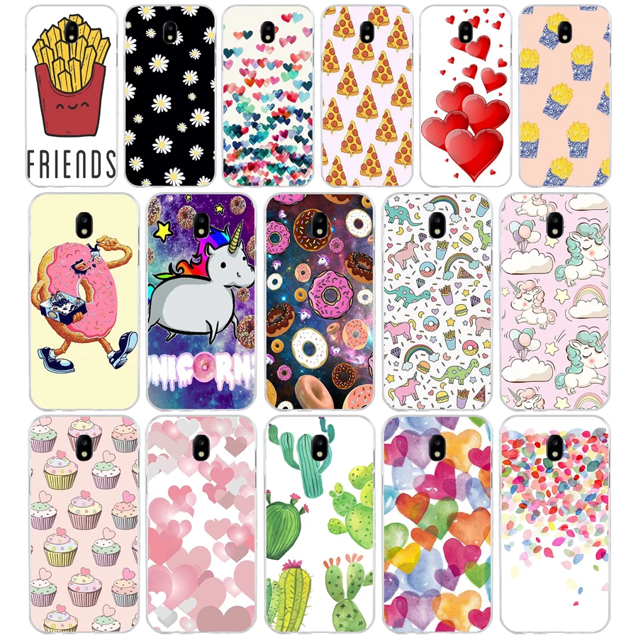 

140 Donuts Fries Before Guys Hearts Soft Silicone Tpu Cover phone Case for Samsung j3 j5 j7 2015 16 17 j2 j4 prime j6 Plus 2018