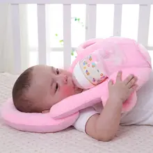 Подушка для сохранения позы для кормления младенцев против скатывания Защитная плоская Подушка-держатель для головы
