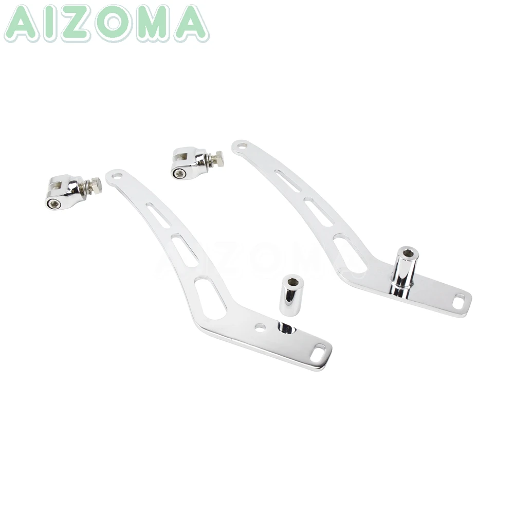 Motors Motorcycle Cruise Peg Foot Pegs Mount Bracket w/Adaptor For