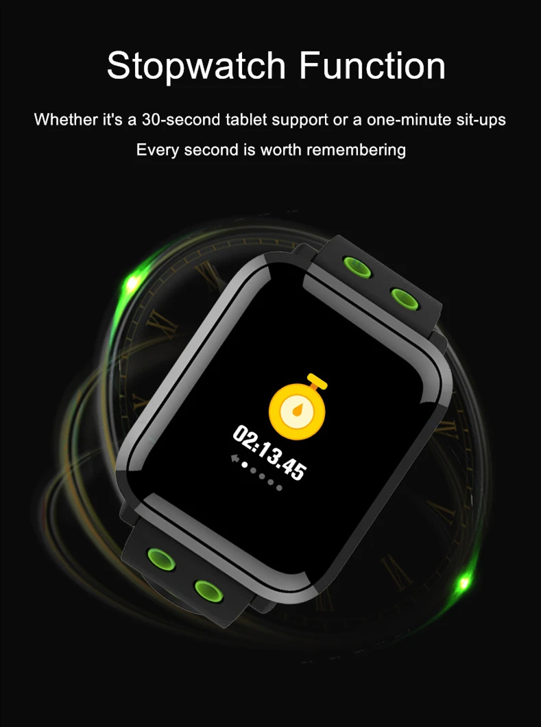 EXRIZU G10 Bluetooth Смарт часы Поддержка пульсометр Шагомер Секундомер несколько циферблатов модные умные часы приложение для телефона