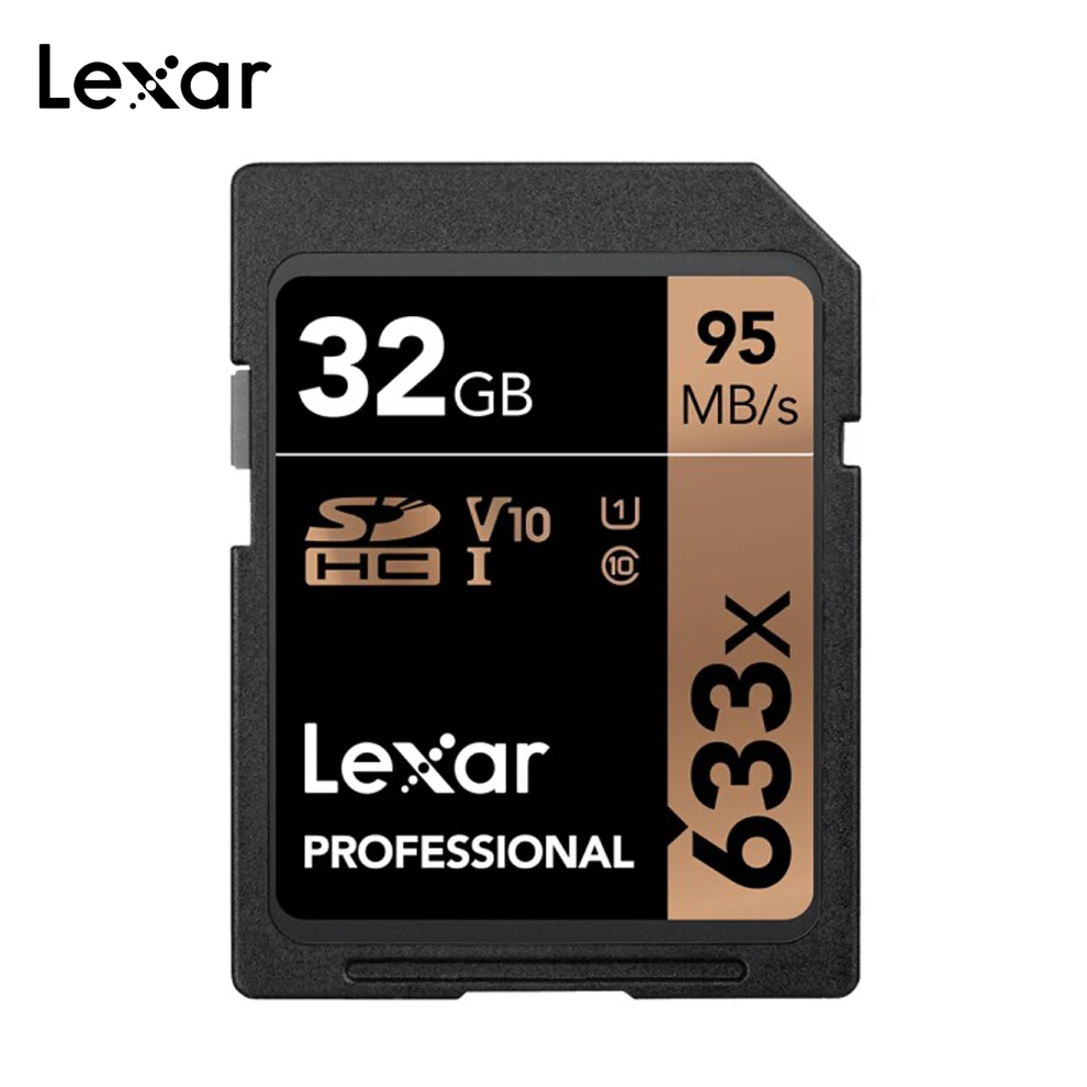 Lexar 633X U3 sd card 32GB 64GB 128GB Free Shiping Class10 Memory Card tablet cartao de