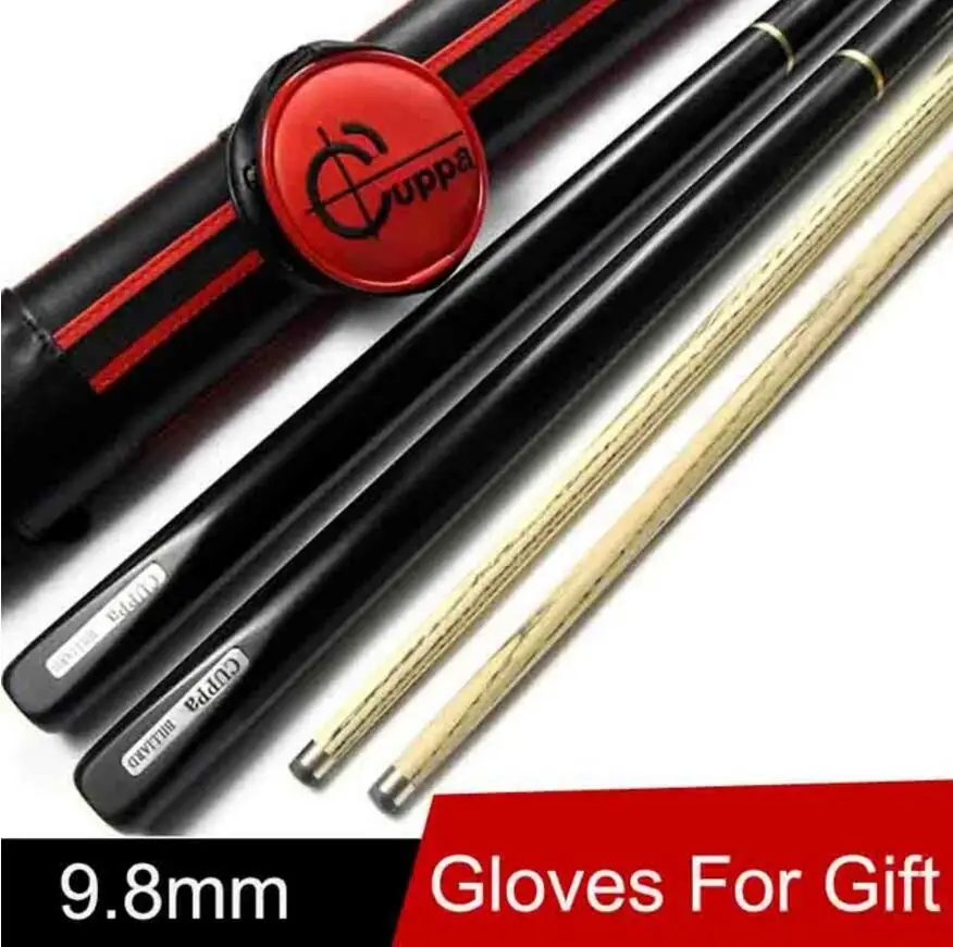 

Cuppa Snooker Cue 3/4 Sticks 9.8mm/11mm Tips Cues Case Set Professional Handmade High Quality Billiard Kit Stick China 2019