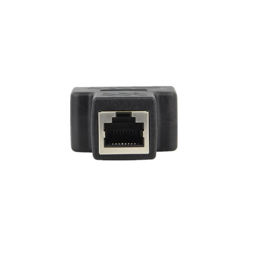 Vovotrade 1-2 LAN ethernet сеть RJ45 Сплиттер удлинитель переходник разъем RJ45 1-2 способа Прямая поставка