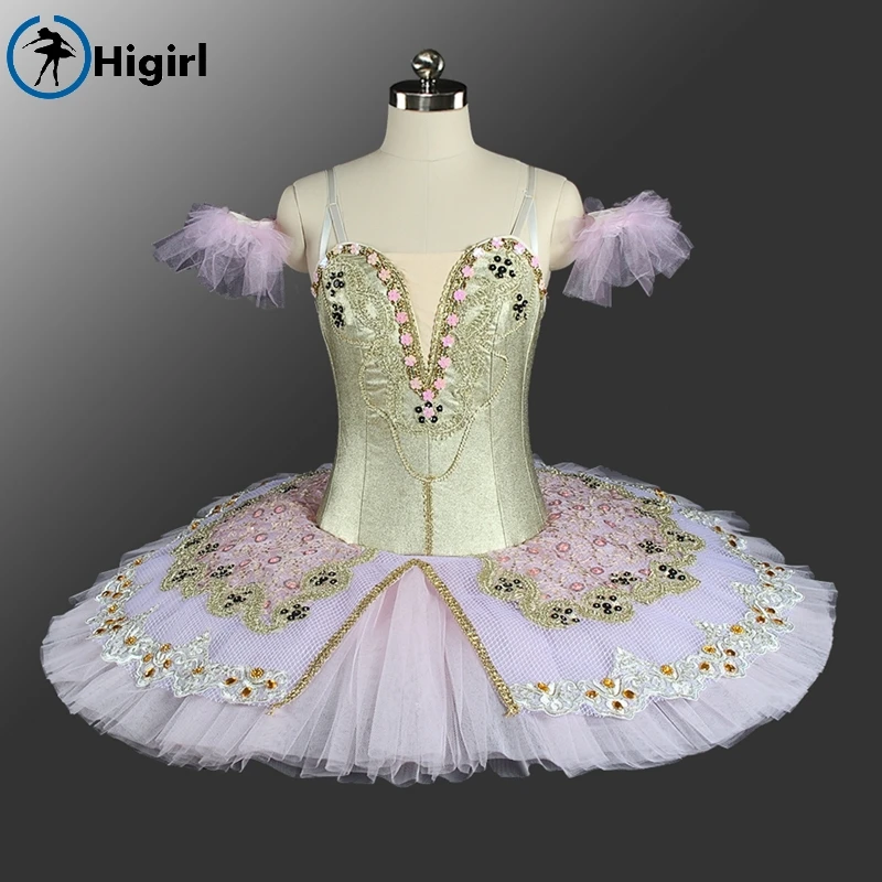 Girls adult ballet tutu pink white classical competiton ballet tutu professional ballet costumes for kids BT9149