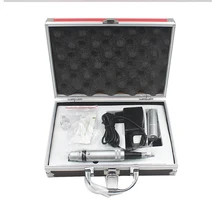 Алюминиевый сплав Перманентный макияж машина полный комплект бровей татуировки ручка Питание набор с иглами