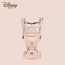 Disney Хипсит(пояс для ношения ребенка) Холдинг стул Микки и Минни Маус, принт с героями мультфильмов спереди Hug многофункциональная переноска для малыша Воздухопроницаемая ткань SZZ085
